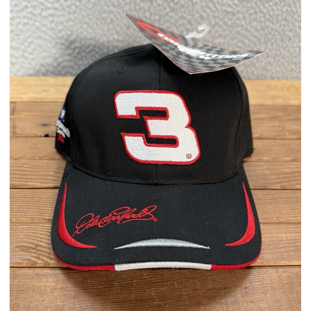 Vintage Competitors View Hat Adult Black Snapback Cap Dale Earnhardt Nascar‎ #3